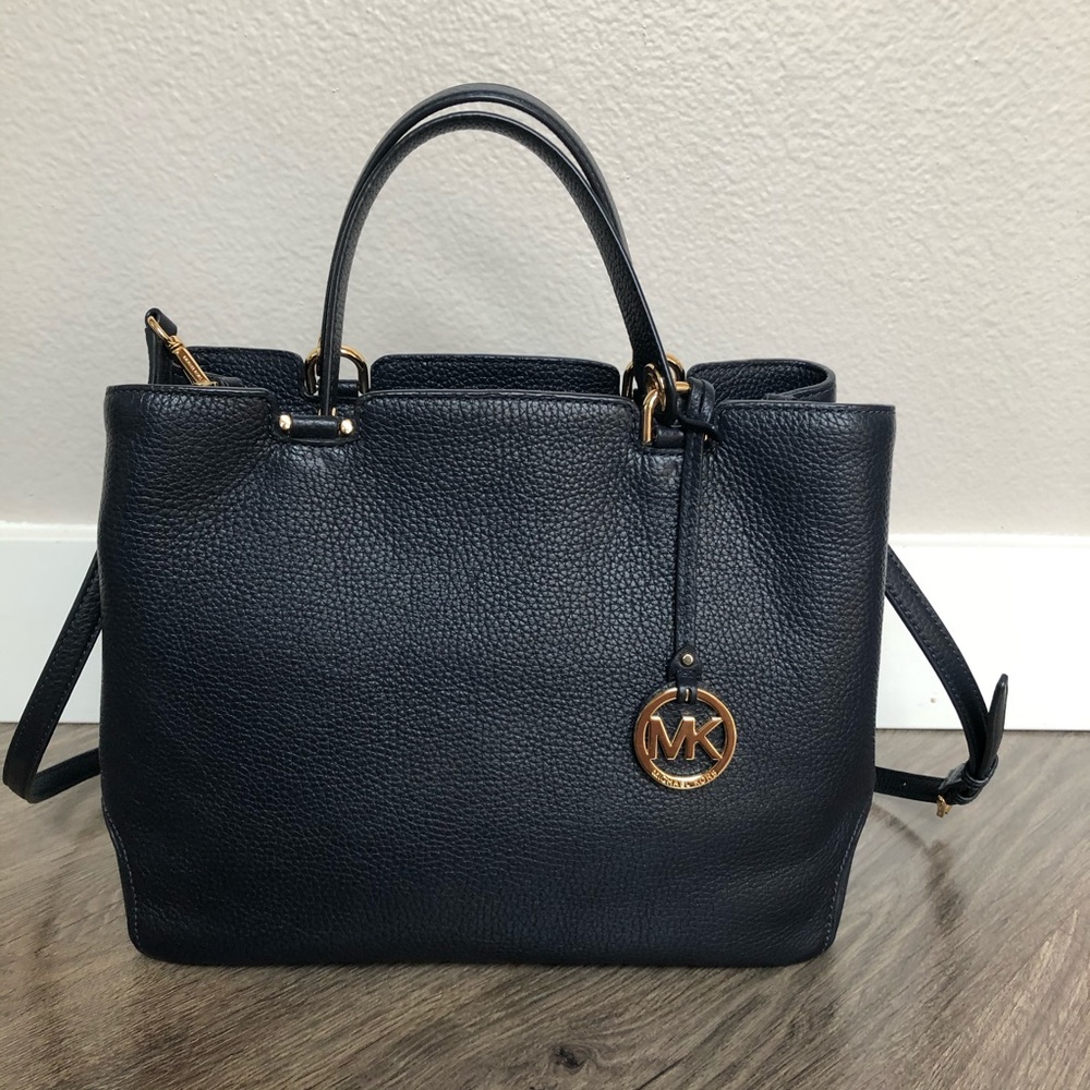 Michael Kors Navy Blue Purse